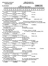 Đề kiểm tra học kỳ I môn Sinh học Lớp 10 (Ban nâng cao) - Mã đề 209 - Trường THPT Lê Lợi